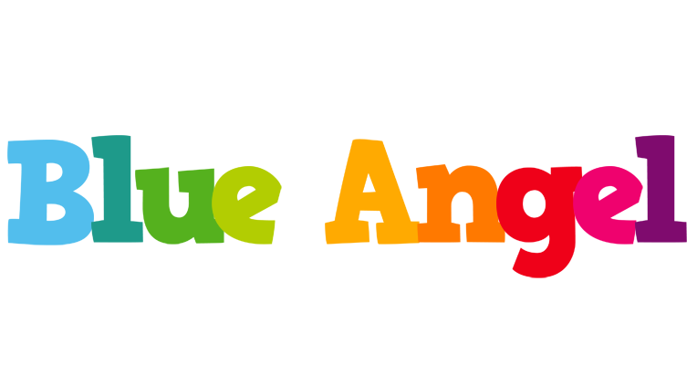 Blue Angel rainbows logo